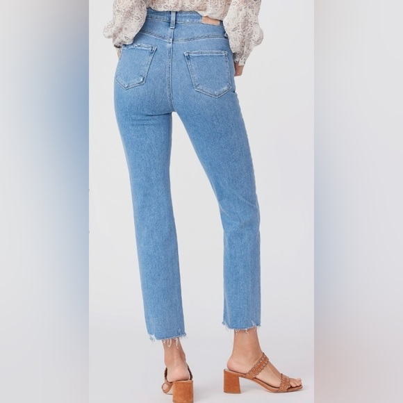 PAIGE HIGH RISE CINDY ANKLE JEANS - Picture 2 of 7